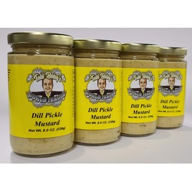 Todd Bosley's World Famous Dill Pickle Mustard (4 Pack)