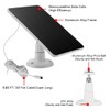 Solar Panel Charger -Weather Resistant, 5W 5V Solar Panel Wall