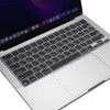 ProElife Russian Keyboard Cover Skin for 2024-2022 MacBook Air 13.6