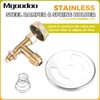 Mgoodoo 3/8" Male Swivel Flare Propane Gas Inlet Range Cooking