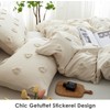 Freyamy Beige Bed Linen 135 x 200 cm 2-Piece Bohemian