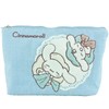 Yasuda Tsusho 4580122516109 Sagara Embroidery Flat Pouch Cinnamon Roll