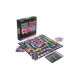 Color Crush, The Exciting Board Game of Artsy Challenges - Charades Meets Drawing Acting & Guessing, Great for Family Game Night | Paladone