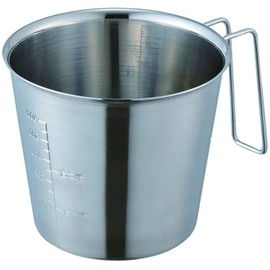 TSBBQ Stainless Steel Shera Cup Series by Tsubame Sanjo (Stainless Steel Shell Cooker 800)