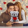 Fouvin Teddy Bear (Love + Grey)