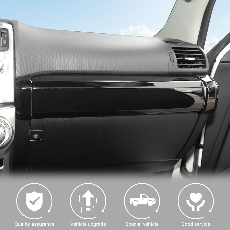 Jimen Compatible with Toyota 4Runner 2010-2024, 3PCS Center Console Co-Pilot