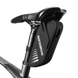 ROCKBROS Bike Saddle Bag Waterproof Bike Seat Bag for Mountain Road Tail Seat Pack Bicycle Top Tube Storage Bag