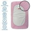 Callowesse Organic Cotton Fitted Side Sleeper Crib Sheets, Pack of