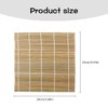 Tabanzhe Sushi Bamboo Mat - Nature Bamboo Rolling Mat Safety