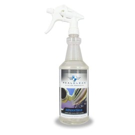 RealClean Aircraft Cleaning Supplies/Interior Cleaning Supplies/Advantage Aircraft Carpet & Upholstery Cleaner and Stain Remover Aviation Products- 32OZ Spray Bottle