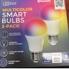 LEDEEZ Multicolor Smart Bulbs - 2 Pack In A Box
