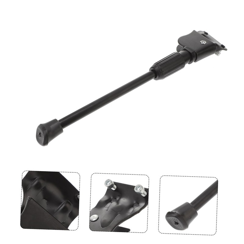 BESPORTBLE Bike Kickstand Carbon Steel Single Side Stand Folding Stand