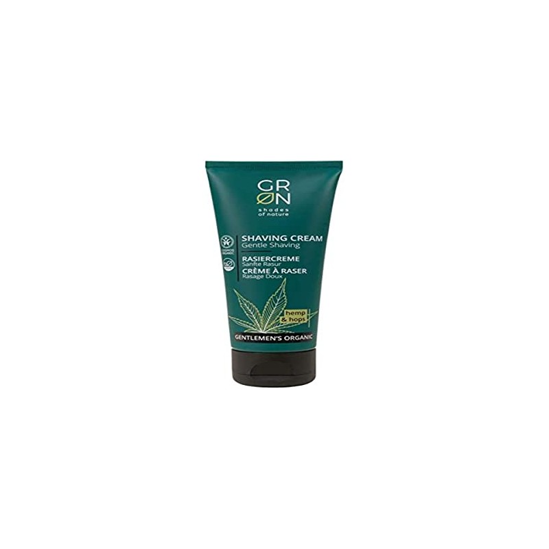GRN Rasiercreme, Hanf und Lupe 75 ml, Schwarz, Standard