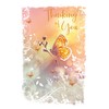 Thinking of You Card with Pretty Butterfly Image by Cherry