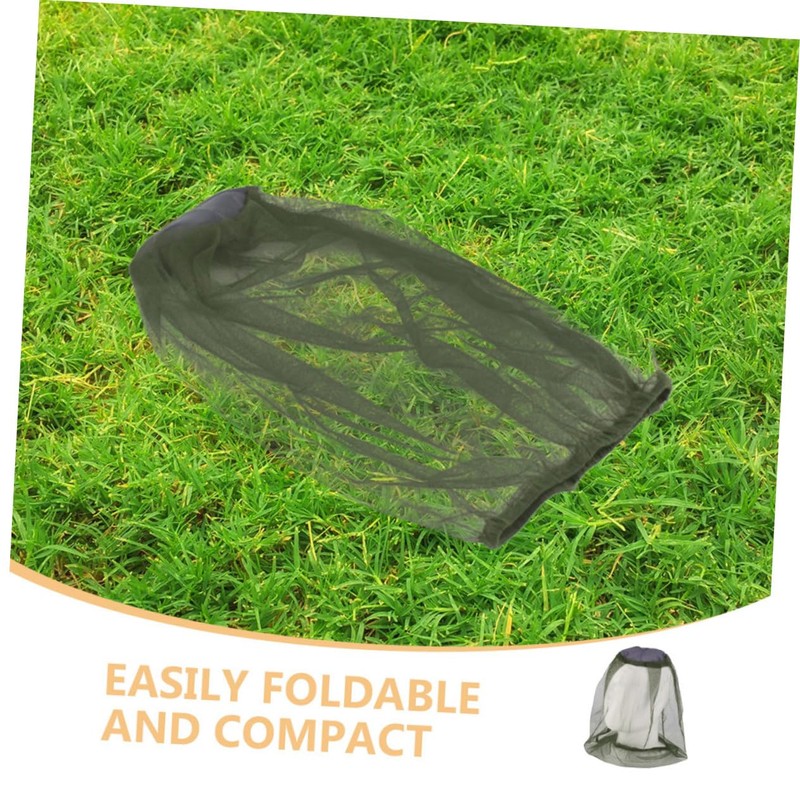 SUPVOX 2pcs Outdoor Mosquito Hat Bug Protection Netting Breathable Mesh