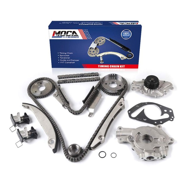MOCA Timing Chain Kit Water Oil Pump fit 02-04 for