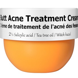 Butt Acne Clearing Treatment, Moisturizer Cream with 2% Salicylic Acid, Tea Tree Oil & Witch Hazel, Body Back Acne Treatment, Cystic Acne Treatment for Skin Delicate and Smooth 5.4oz