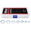 Hilitchi 70-Pcs Zinc Plated Double Ear O Clips Hose Tube