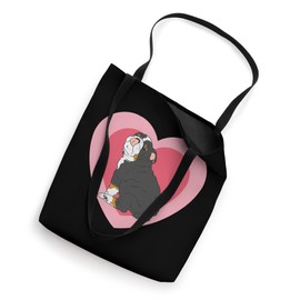 Black Tri English Bulldog Mom Dog Lovers Mama Valentines Day Tote Bag