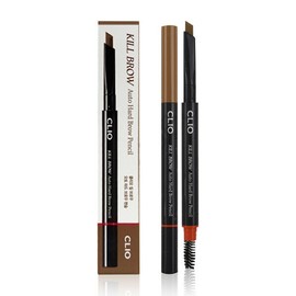 Clio NEW Kill Brow Auto Hard Brow Pencil No. 02 Light Brown / 클리오 NEW 킬브로우 오토 하드 브로우 펜슬 02호 라이트 브라운