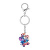 DALANE Acrylic Anime 4th of July Elephant Keychain Car Keys