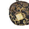 Senyoin Nishijin Woven Gold Brocade Coin Purse 2.5 Inch Round