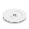 GMUNDNER KERAMIK Dessert Plate Gourmet Diameter 22 cm Grey Toni