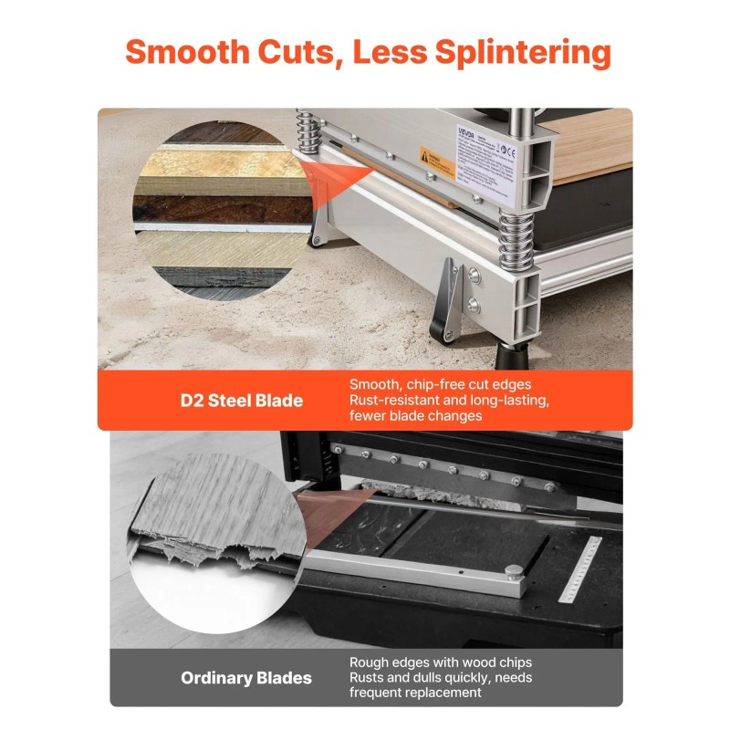 13-Inch Vinyl Floor Cutter with Adjustable 15/30/45 Degrees Angle Setting