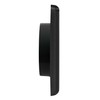 Deflecto Supurr-Vent Louvered Hood, Black - 4" Diameter