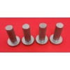 HEAD (2Pcs) 3/8"x1" Flat Head Steel Solid Rivet
