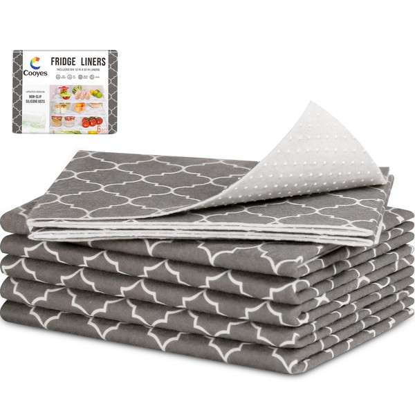 Cooyes Drawer Liner for Shelf and Refrigerator, 2 in 1