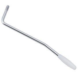 Musiclily Pro Steel 6mm Thread Tremolo Arm Whammy Bar for Import Squier Strat Style Electric Guitar, Chrome with Tip