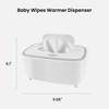Lulyboo Warm Wipe Dispenser - Baby Wipe Warmer with Adjustable