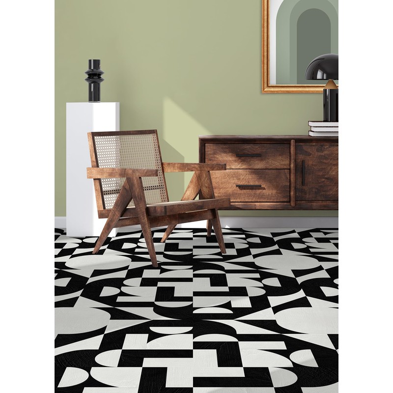 FloorPops x Very Gay Paint Gia Metric Black and White