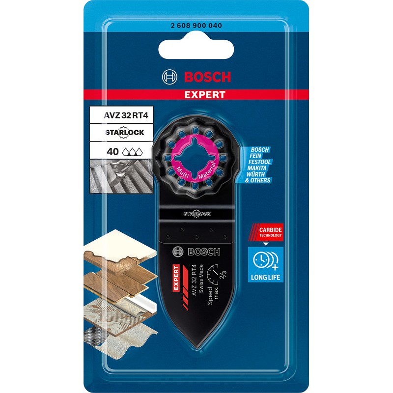 Bosch 1x Expert AVZ 32 RT4 Sanding Fingers (for Paint