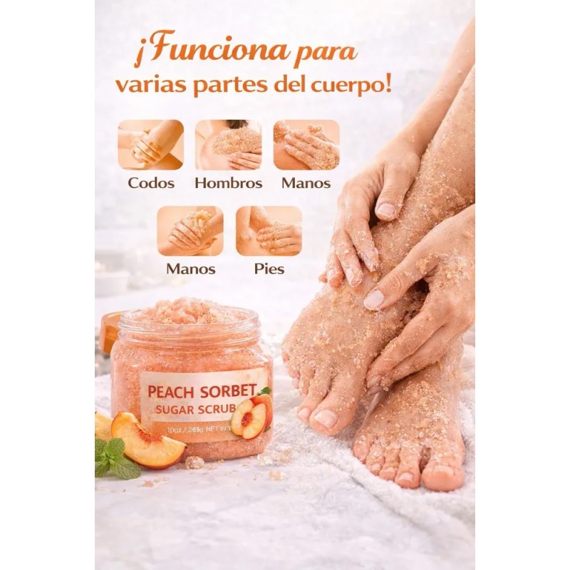 Exfoliante Corporal Granulado Azucar Koreano Mayoreo Pineapple