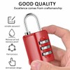 IEBTAWN 1 x Tsa Suitcase Lock, 4-Digit Combination Lock for