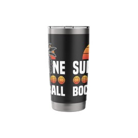 Sunshine and Bocce Ball Funny Summer Game Vibes Stainless Steel Insulated Tumbler