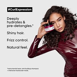 Mascarilla rica en expresión de rizos L'Oreal Professionnel | Para cabello rizado y rizado | Proporciona hidratación intensa y definición de rizos | C