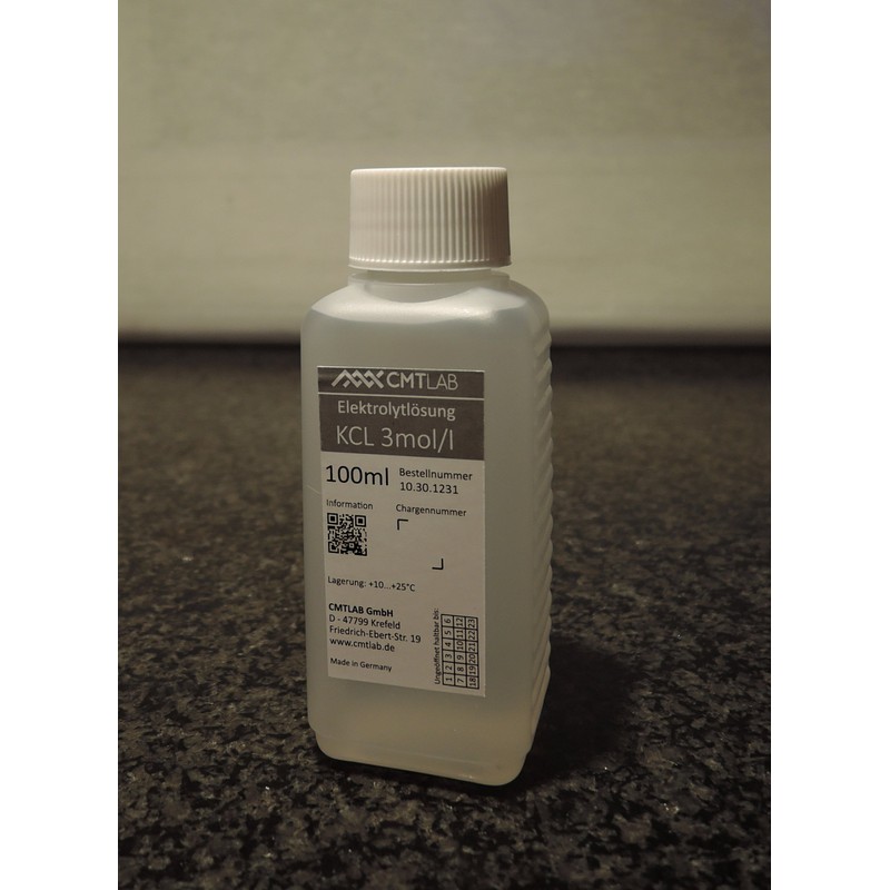 pH + KCl buffer solution, set 100 ml, pH4 +