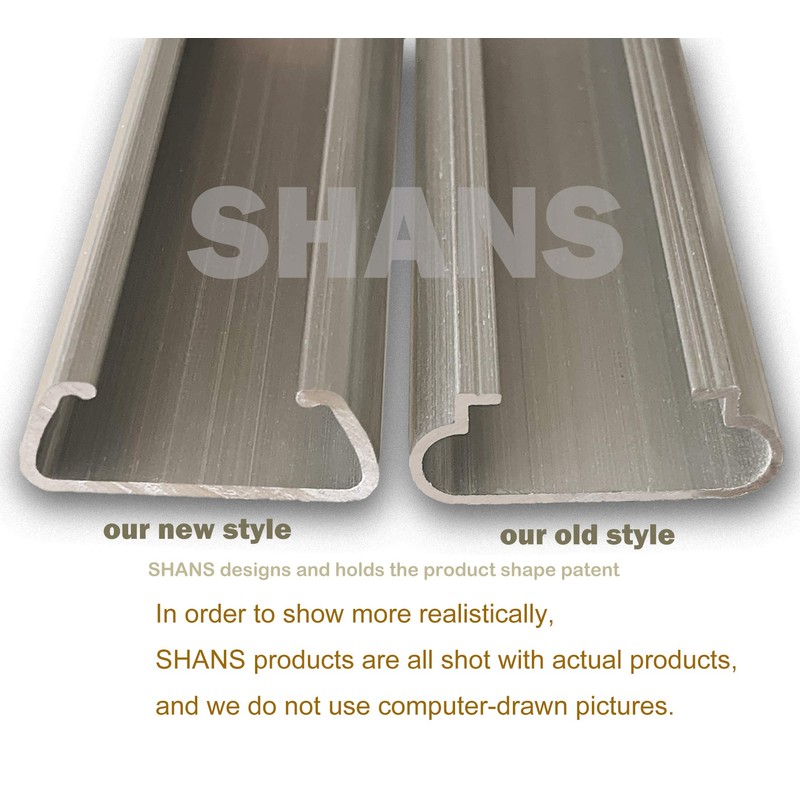 SHANS Greenhouse Channel & Wire, C-Channel & Spring Wire Set,