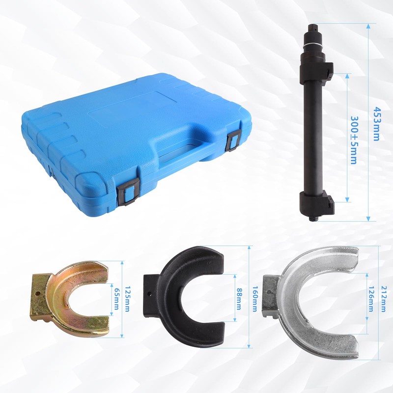 Fumrtcy Macpherson Strut Spring Compressor Tool Kit Universal Interchangeable Fork