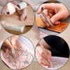 Leather Carving Set - Leather Working Kit, Leather Stamp Tools,