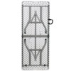 Flash Furniture Kathryn 6-Foot Bi-Fold Granite White Plastic Folding Table
