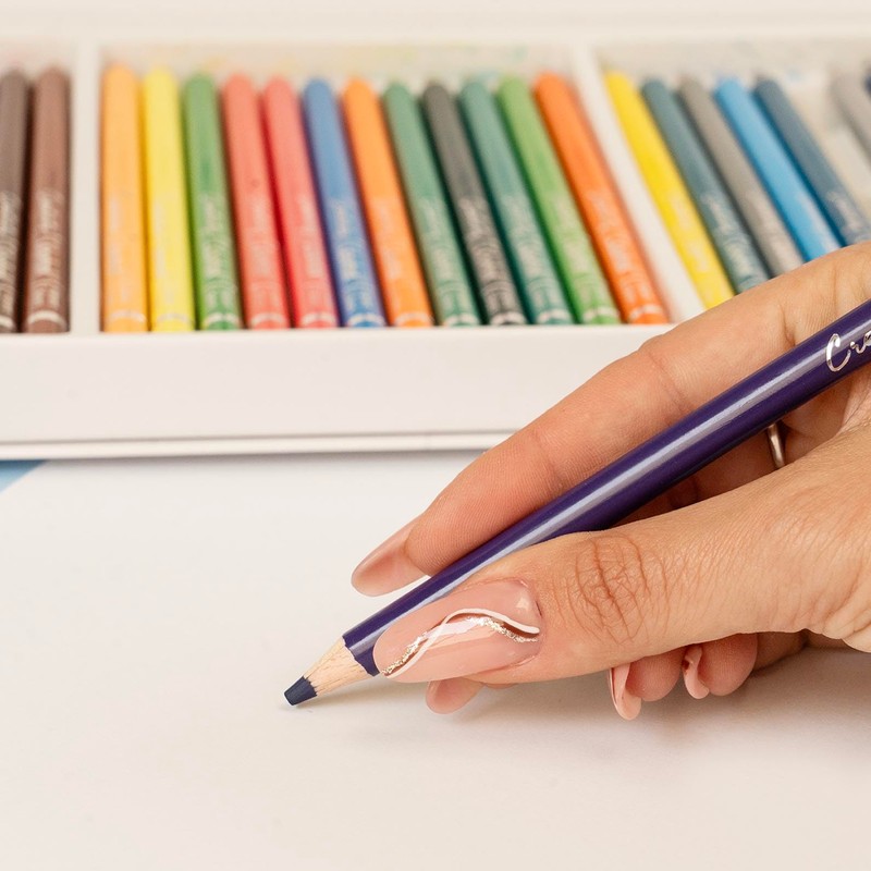 Colourbook Creativity Set mit 36 Buntstiften, bruchsichere Mine, 4 mm,