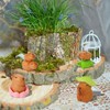 GlamRays Mini Capybara Figurine 13 Pieces Small Capybaras for Dashboard