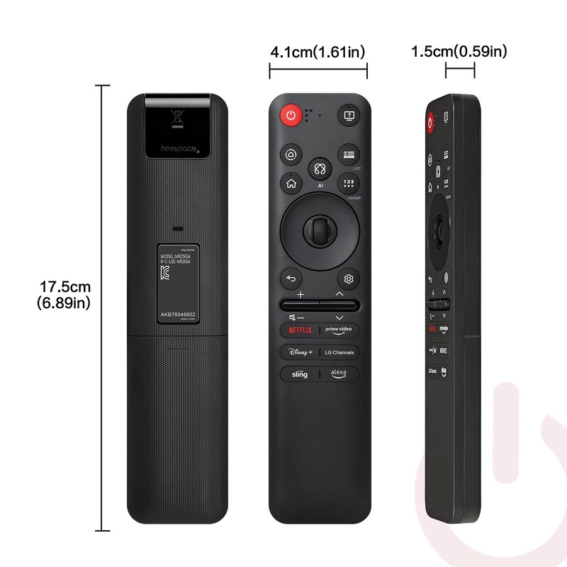 AKB76046602 Voice Magic Remote MR25GA Compatible with LG Remote 2025