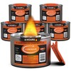 Luminar Resealable-Wick Chafing Fuel Cans, 6 Pack, 6 Hour -