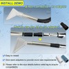 MOUNAY Hand Wand with Clear for Upholstery & Carpet Cleaning,Car