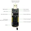 CH341A Programmer & Removable SOP8 Test Clips Organizer,CH341A+SOP8 double board